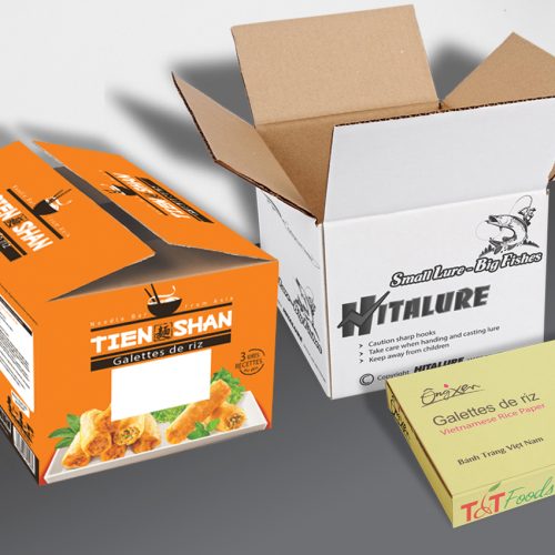 Thùng carton in offset